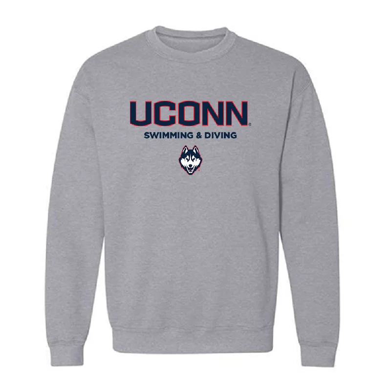 UConn - NCAA Women's Swimming & Diving : Olivia Herbert - Classic Shersey Crewneck Sweatshirt Hoodie with Elastic Waist Stretchable Comfortable