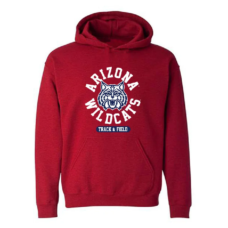 Arizona - NCAA Women's Track & Field : Haedyn Bambolo - Classic Shersey Hooded Sweatshirt Hoodie with Drop Shoulder Relaxed Streetwear Arizona - NCAA Women's Track & Field : Haedyn Bambolo - Classic Shersey Hooded Sweatshirt Hoodie with Drop Shoulder Relaxed Streetwear