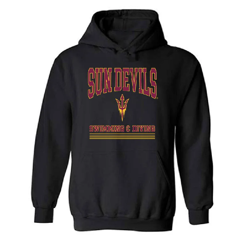 Arizona State - NCAA Women's Swimming & Diving : Miriam Sheehan - Classic Fashion Shersey Hooded Sweatshirt Hoodie Dress Longline Feminine Arizona State - NCAA Women's Swimming & Diving : Miriam Sheehan - Classic Fashion Shersey Hooded Sweatshirt Hoodie Dress Longline Feminine