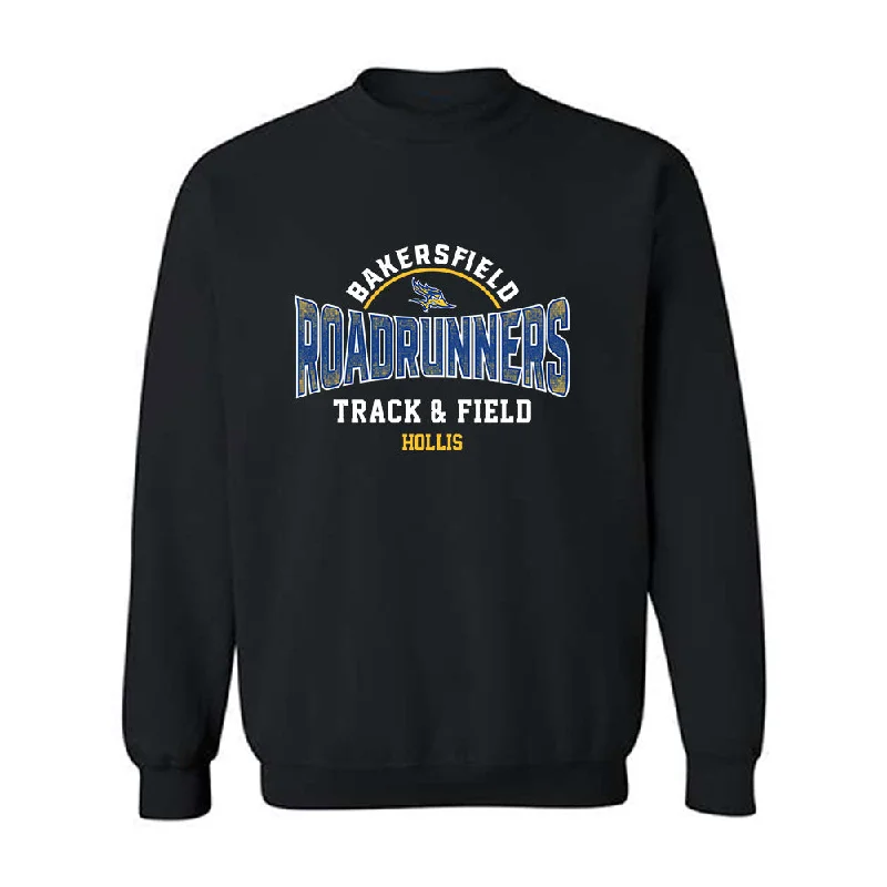 CSU Bakersfield - NCAA Women's Track & Field : Amiera Hollis - Classic Fashion Shersey Crewneck Sweatshirt Hoodie with Mesh Breathable Sporty CSU Bakersfield - NCAA Women's Track & Field : Amiera Hollis - Classic Fashion Shersey Crewneck Sweatshirt Hoodie with Mesh Breathable Sporty