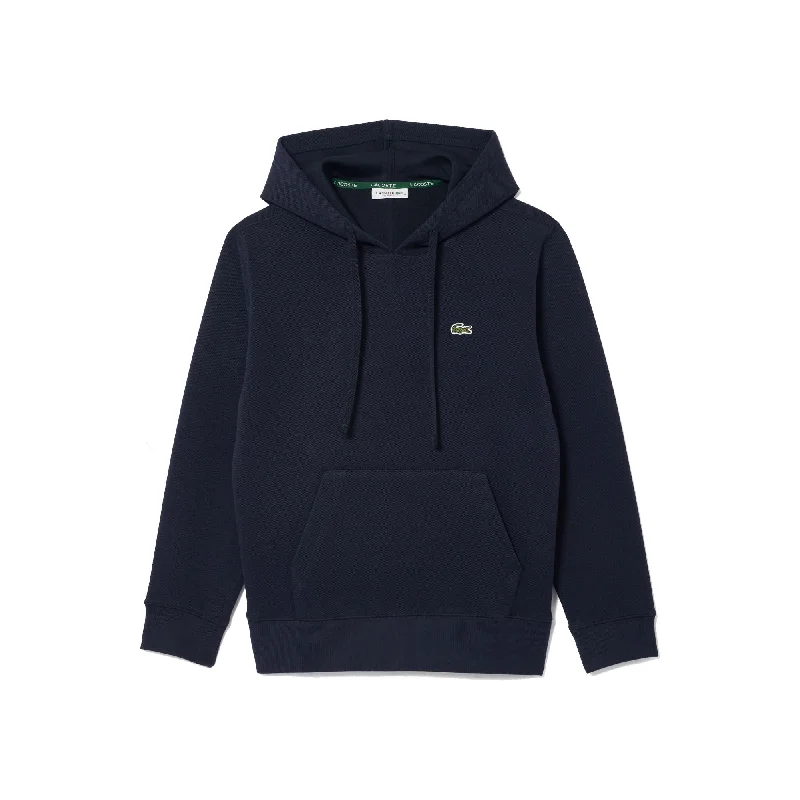 Lacoste Womens SF8346 Hoodie Hoodie with Sequins Glamorous Eye-catching