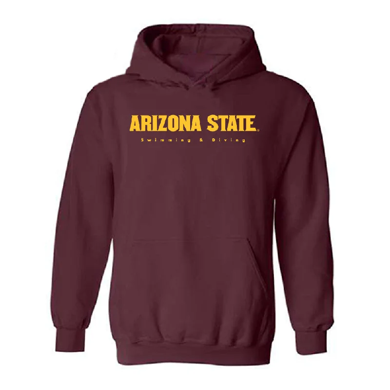 Arizona State - NCAA Women's Swimming & Diving : Miriam Sheehan - Classic Shersey Hooded Sweatshirt Hooded Sweatshirt Casual Wear Street Style Arizona State - NCAA Women's Swimming & Diving : Miriam Sheehan - Classic Shersey Hooded Sweatshirt Hooded Sweatshirt Casual Wear Street Style
