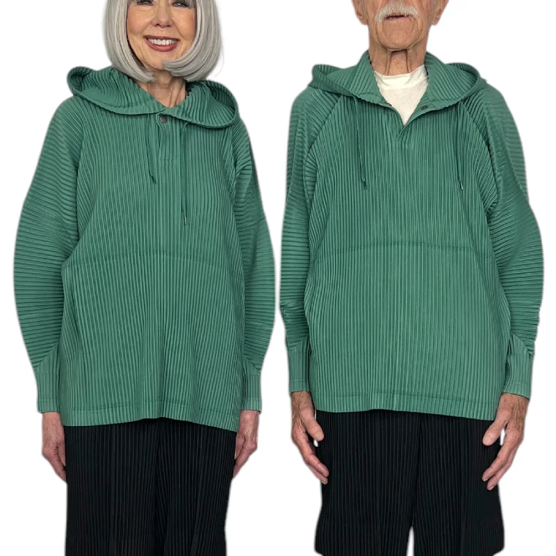 MC: DECEMBER HOODIE PULLOVER Hoodie with Turtle Neck Cozy Winter
