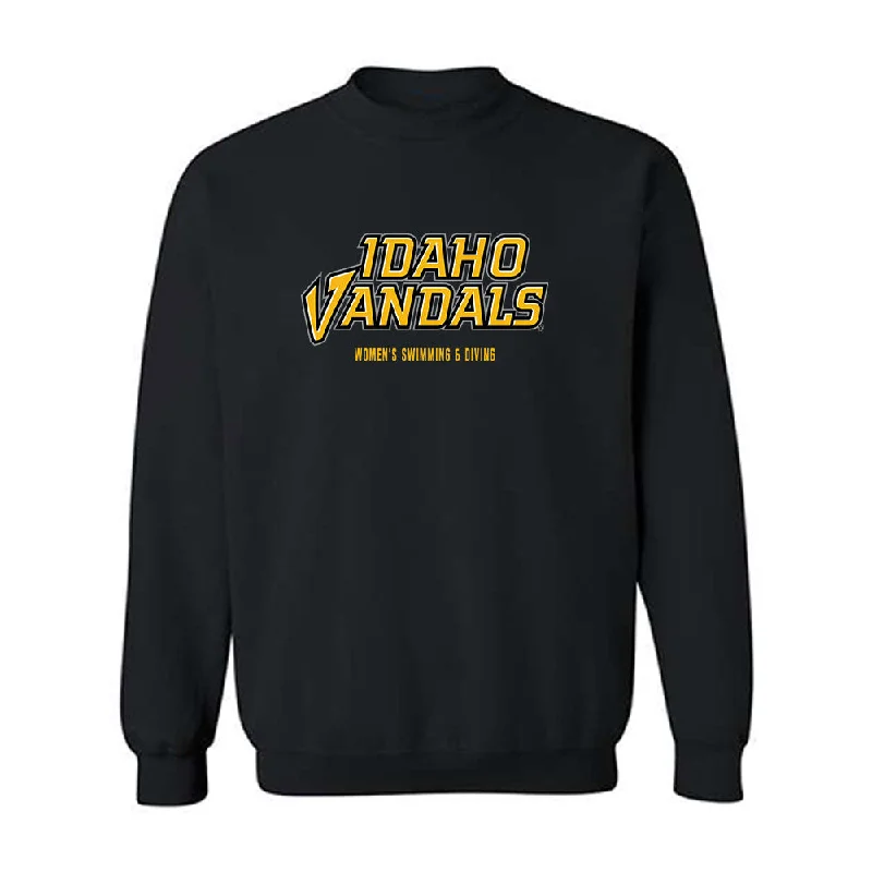 Idaho - NCAA Women's Swimming & Diving : Courtney Crawford - Crewneck Sweatshirt Hoodie with Relaxed Fit Easy Casual Idaho - NCAA Women's Swimming & Diving : Courtney Crawford - Crewneck Sweatshirt Hoodie with Relaxed Fit Easy Casual