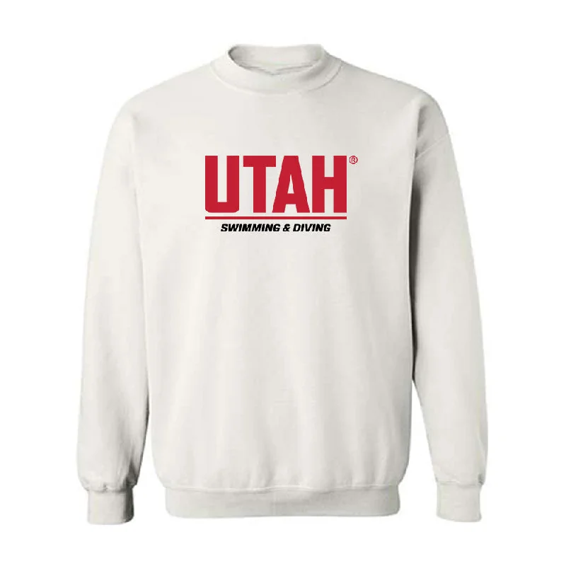 Utah - NCAA Women's Swimming & Diving : Megan Legarth - Classic Shersey Crewneck Sweatshirt Hoodie with Hem Frayed Vintage Worn Utah - NCAA Women's Swimming & Diving : Megan Legarth - Classic Shersey Crewneck Sweatshirt Hoodie with Hem Frayed Vintage Worn