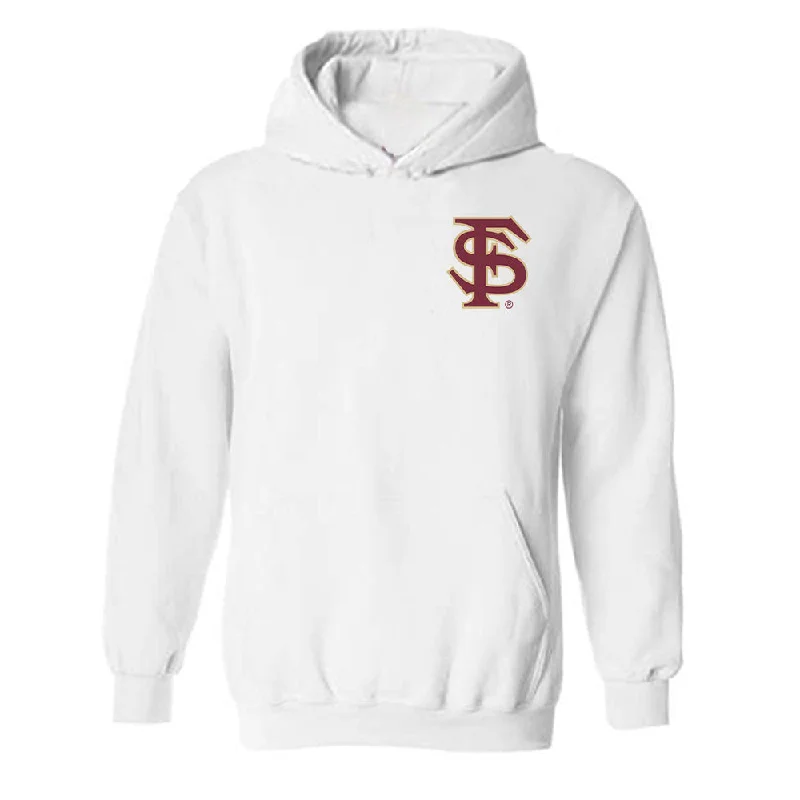 FSU - NCAA Women's Track & Field : Jaden Francis - Replica Shersey Hooded Sweatshirt Hoodie with Color Block Contrast Stylish