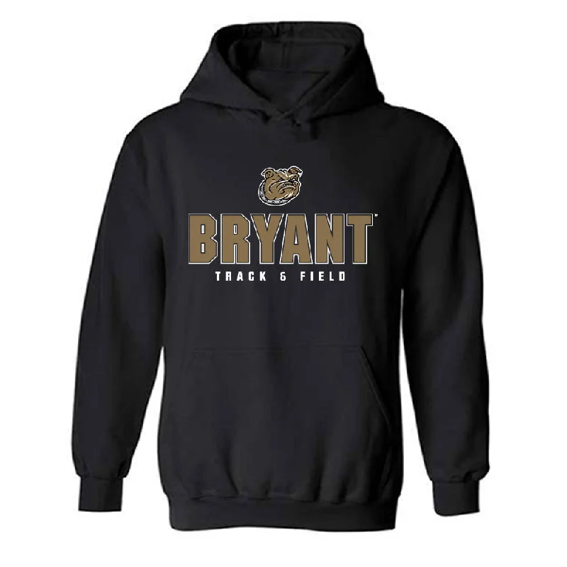 Bryant - NCAA Women's Track & Field : Tishany delarosa - Classic Shersey Hooded Sweatshirt Hoodie with Contrast Stitching Detailed Premium Bryant - NCAA Women's Track & Field : Tishany delarosa - Classic Shersey Hooded Sweatshirt Hoodie with Contrast Stitching Detailed Premium