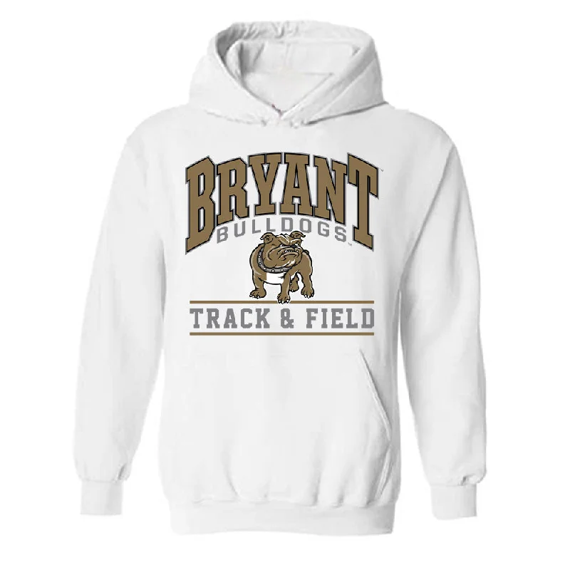 Bryant - NCAA Women's Track & Field : Tishany delarosa - Classic Shersey Hooded Sweatshirt Hoodie with Longline Fit Extended Stylish Bryant - NCAA Women's Track & Field : Tishany delarosa - Classic Shersey Hooded Sweatshirt Hoodie with Longline Fit Extended Stylish