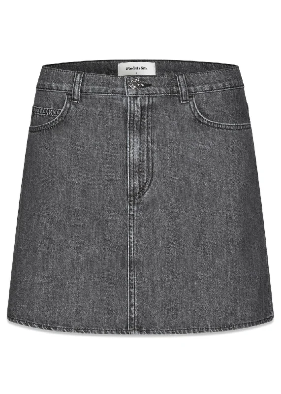 KenaMD short skirt - Vintage Grey high waist skirt