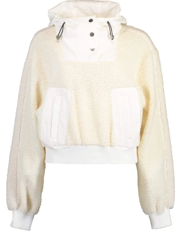 JWA Puller Cropped Hoodie Jacket Hoodie with Velcro Closure Adjustable Secure
