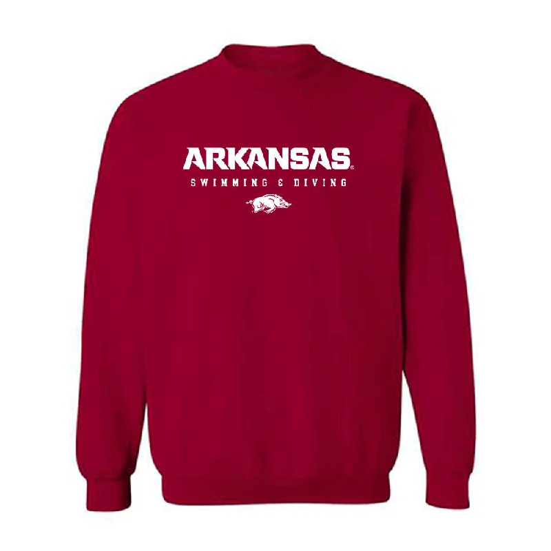 Arkansas - NCAA Women's Swimming & Diving : Sophia Iskenderoglu - Classic Shersey Crewneck Sweatshirt Zip Hoodie Drawstring Kangaroo Pocket