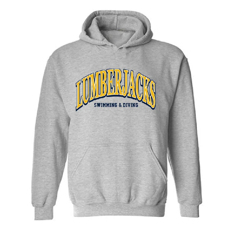 Northern Arizona - NCAA Women's Swimming & Diving : Katarina Klatt - Classic Shersey Hooded Sweatshirt Hoodie with Oversized Fit Loose Comfortable