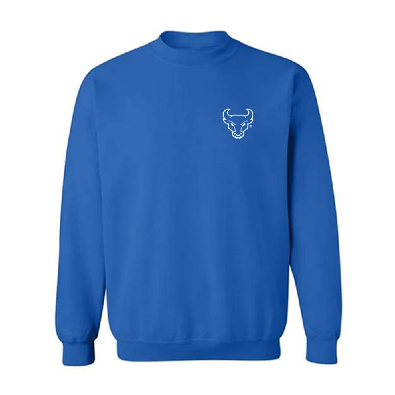 Buffalo - NCAA Women's Swimming & Diving : Marialis Kwak - Crewneck Sweatshirt Hoodie with Toggle Buttons Decorative Unique