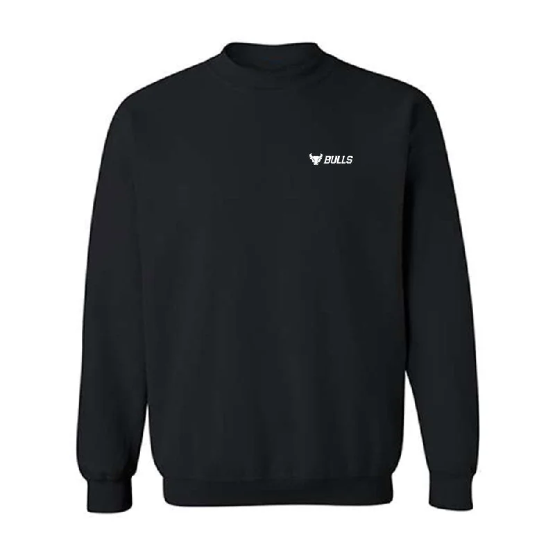 Buffalo - NCAA Women's Swimming & Diving : Marialis Kwak - Crewneck Sweatshirt Hoodie with Front Slit Layering Stylish