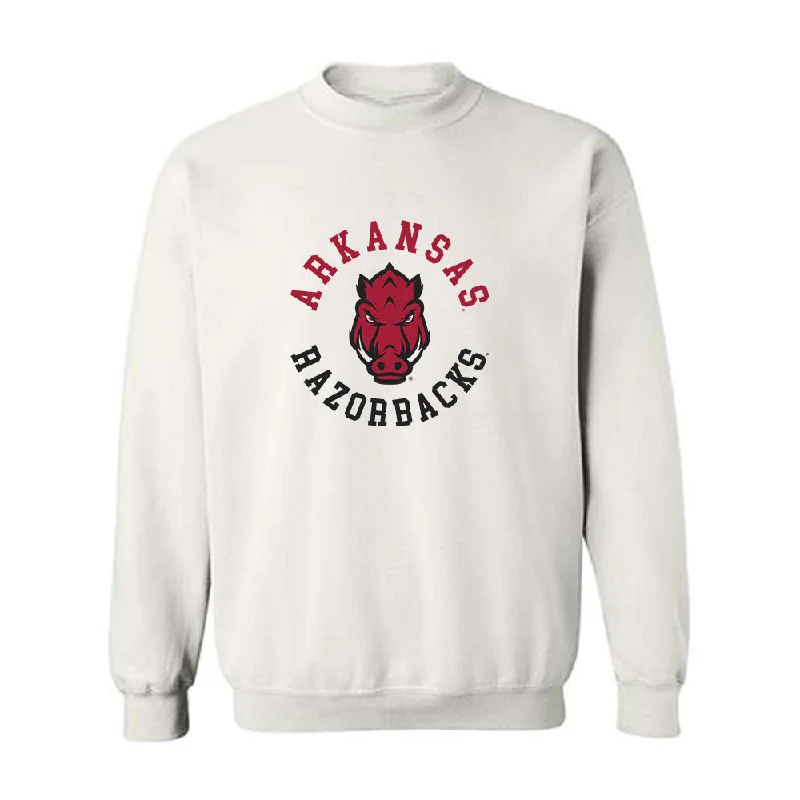 Arkansas - NCAA Women's Swimming & Diving : Isabella Perreira - Generic Shersey Crewneck Sweatshirt Hoodie with Elastic Cuffs Stretchable Comfortable Arkansas - NCAA Women's Swimming & Diving : Isabella Perreira - Generic Shersey Crewneck Sweatshirt Hoodie with Elastic Cuffs Stretchable Comfortable