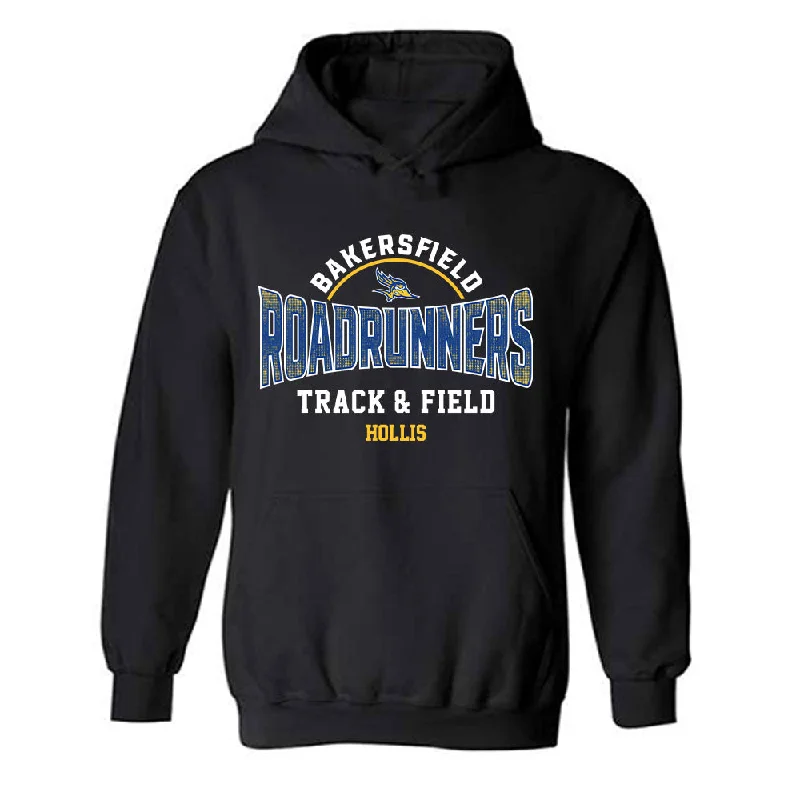 CSU Bakersfield - NCAA Women's Track & Field : Amiera Hollis - Classic Fashion Shersey Hooded Sweatshirt Hoodie with Lace Feminine Delicate CSU Bakersfield - NCAA Women's Track & Field : Amiera Hollis - Classic Fashion Shersey Hooded Sweatshirt Hoodie with Lace Feminine Delicate