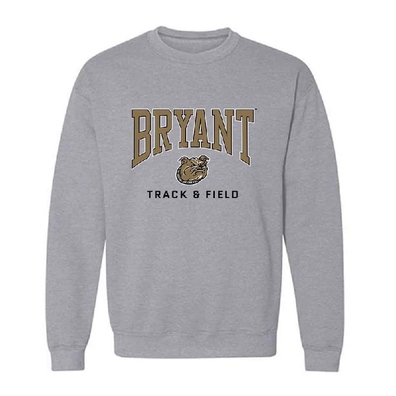 Bryant - NCAA Women's Track & Field : Tishany delarosa - Classic Shersey Crewneck Sweatshirt Hoodie with Rolled Sleeves Casual Relaxed Bryant - NCAA Women's Track & Field : Tishany delarosa - Classic Shersey Crewneck Sweatshirt Hoodie with Rolled Sleeves Casual Relaxed