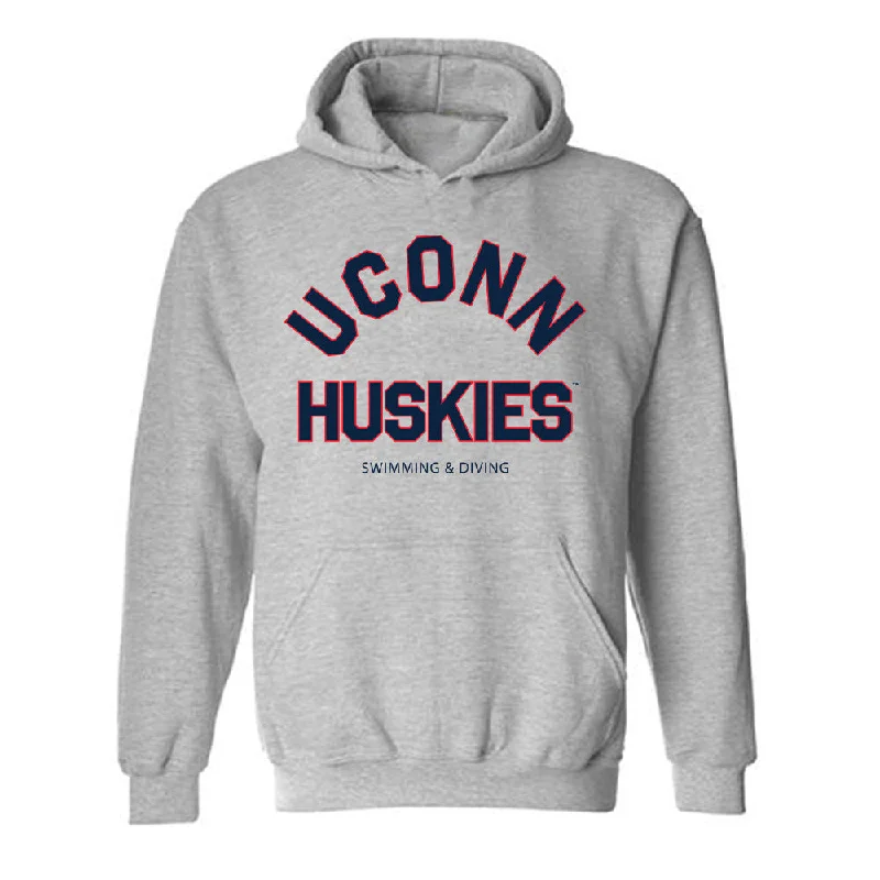 UConn - NCAA Women's Swimming & Diving : Jordyn Ricciotti - Classic Shersey Hooded Sweatshirt Hoodie with Turtle Neck Cozy Winter