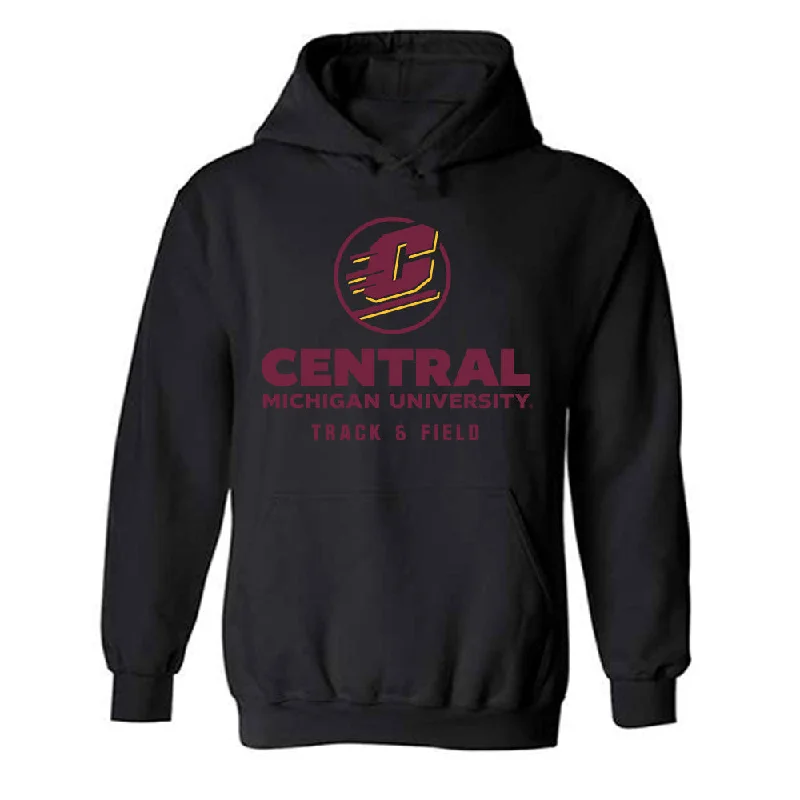 Central Michigan - NCAA Women's Track & Field : Kendell Wilcox - Classic Shersey Hooded Sweatshirt Hoodie Jacket Zipper Layering Central Michigan - NCAA Women's Track & Field : Kendell Wilcox - Classic Shersey Hooded Sweatshirt Hoodie Jacket Zipper Layering