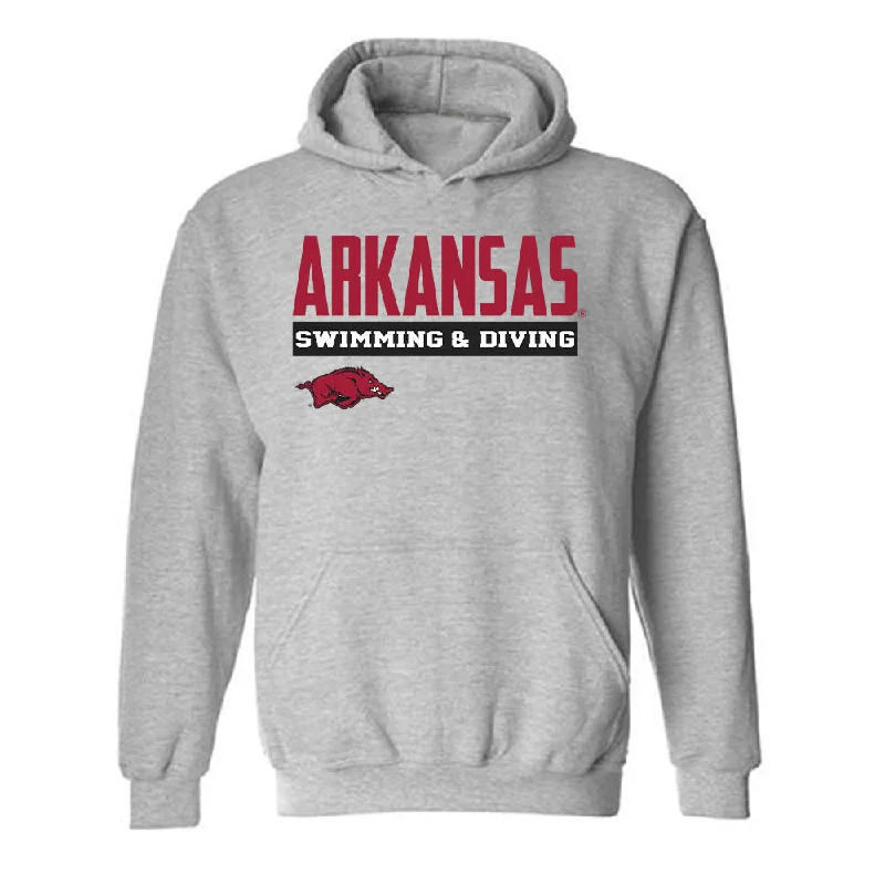 Arkansas - NCAA Women's Swimming & Diving : Isabella Perreira - Classic Fashion Shersey Hooded Sweatshirt Hoodie with Hem Embroidery Detailed Premium Arkansas - NCAA Women's Swimming & Diving : Isabella Perreira - Classic Fashion Shersey Hooded Sweatshirt Hoodie with Hem Embroidery Detailed Premium