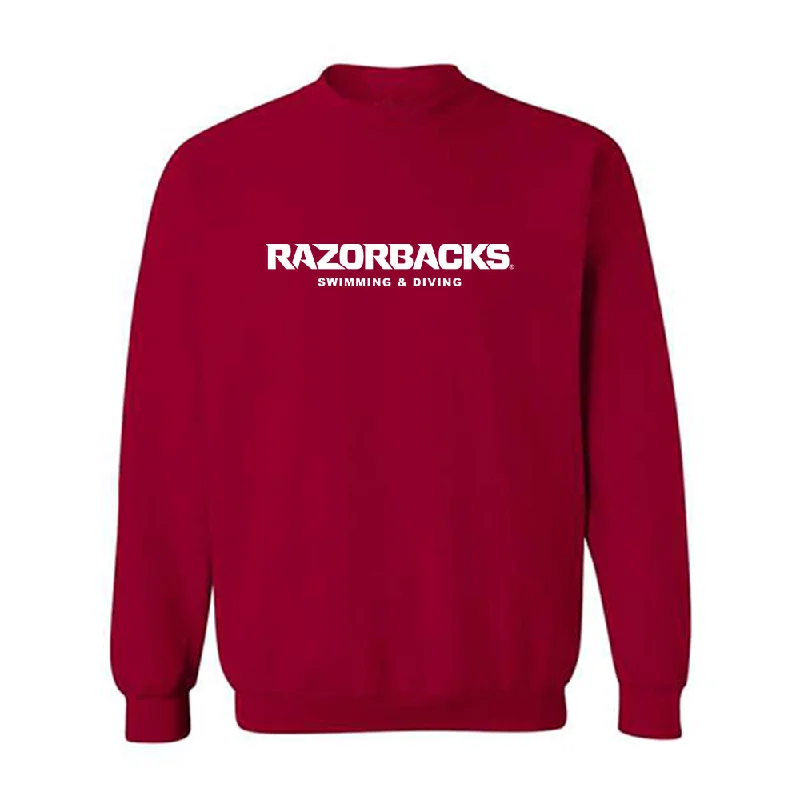 Arkansas - NCAA Women's Swimming & Diving : Sophia Iskenderoglu - Classic Shersey Crewneck Sweatshirt Hoodie with Logo Branding Identity