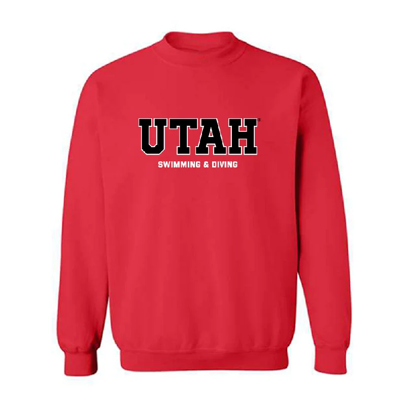 Utah - NCAA Women's Swimming & Diving : Megan Legarth - Classic Shersey Crewneck Sweatshirt Hoodie with Print Artistic Unique Utah - NCAA Women's Swimming & Diving : Megan Legarth - Classic Shersey Crewneck Sweatshirt Hoodie with Print Artistic Unique