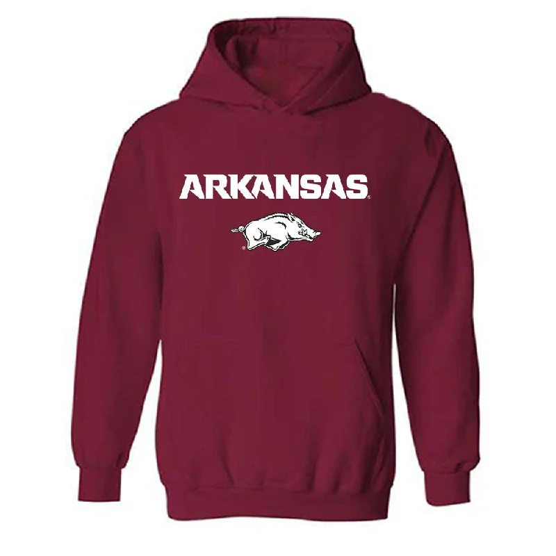 Arkansas - NCAA Women's Swimming & Diving : Isabella Perreira - Classic Shersey Hooded Sweatshirt Hoodie with Double Zipper Versatile Adjustable Arkansas - NCAA Women's Swimming & Diving : Isabella Perreira - Classic Shersey Hooded Sweatshirt Hoodie with Double Zipper Versatile Adjustable