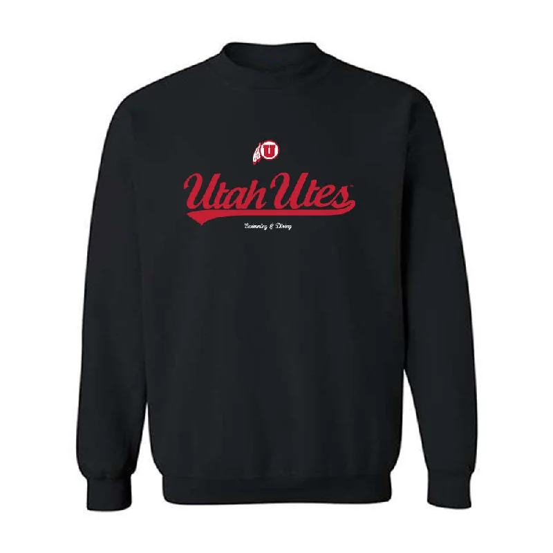 Utah - NCAA Women's Swimming & Diving : Megan Legarth - Classic Shersey Crewneck Sweatshirt Cotton Hoodie Fleece Lining Warmth Utah - NCAA Women's Swimming & Diving : Megan Legarth - Classic Shersey Crewneck Sweatshirt Cotton Hoodie Fleece Lining Warmth