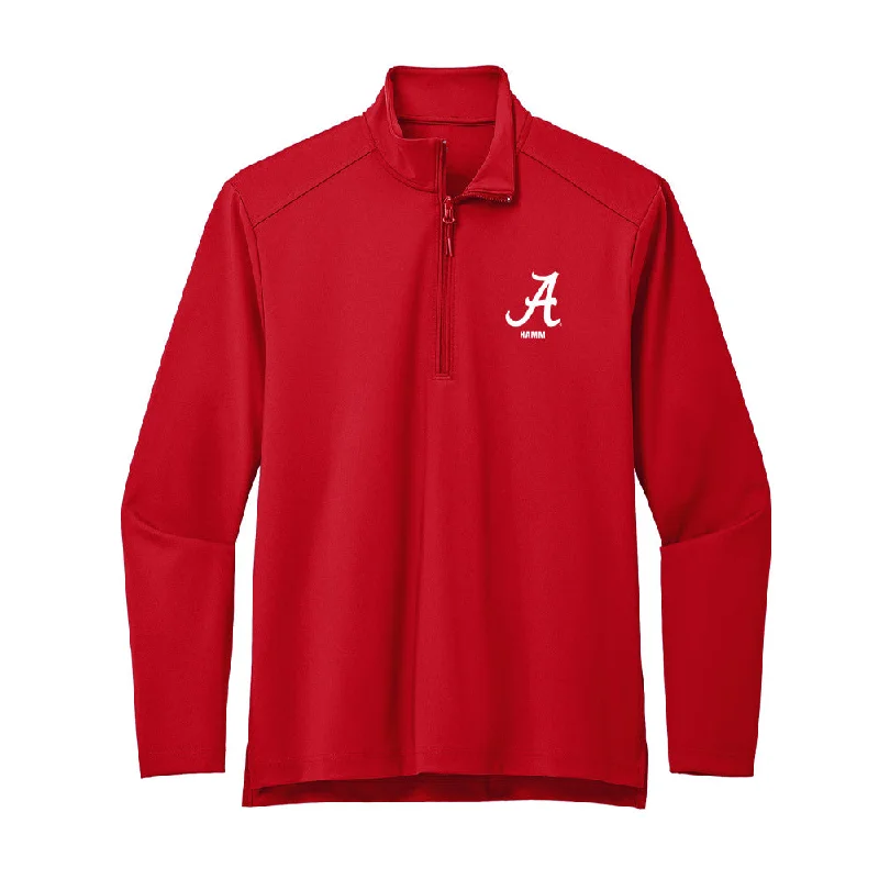 Alabama - NCAA Women's Rowing : Kendall Hamm - Premium Quarter Zip Jacket Hooded Jacket Caped Jacket Shawl Collar Jacket Alabama - NCAA Women's Rowing : Kendall Hamm - Premium Quarter Zip Jacket Hooded Jacket Caped Jacket Shawl Collar Jacket