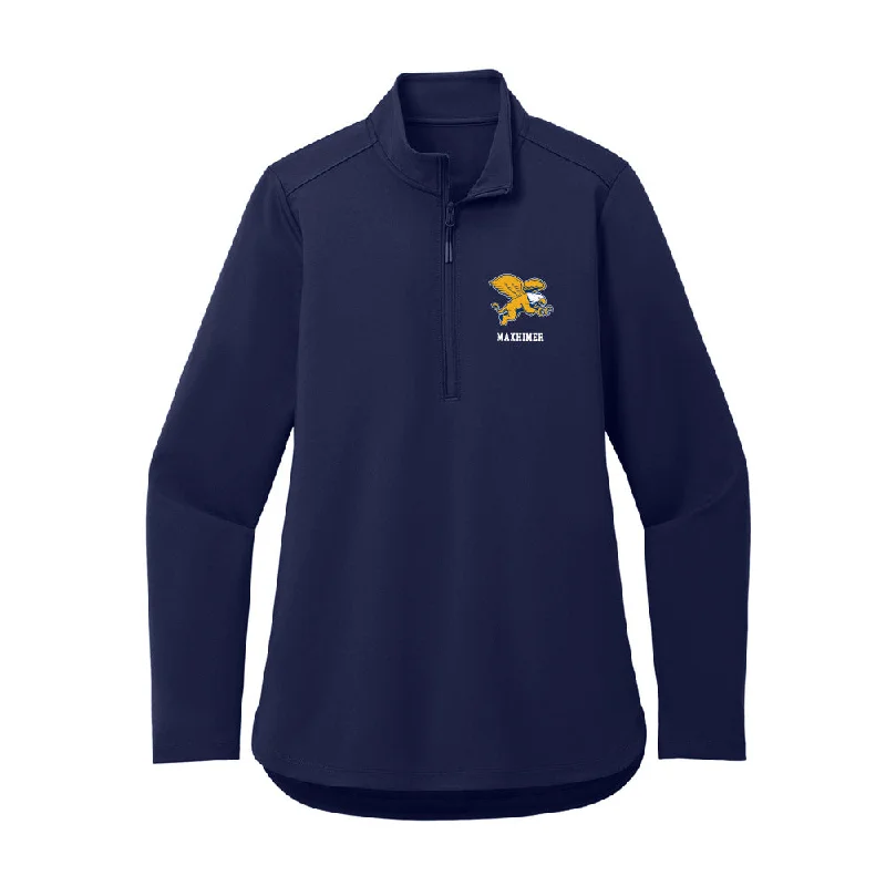 Canisius - NCAA Women's Rowing : Mackenzie Maxhimer - Women's Premium Quarter Zip Jacket Fleece Fabric Down Fabric Feather Fabric Canisius - NCAA Women's Rowing : Mackenzie Maxhimer - Women's Premium Quarter Zip Jacket Fleece Fabric Down Fabric Feather Fabric