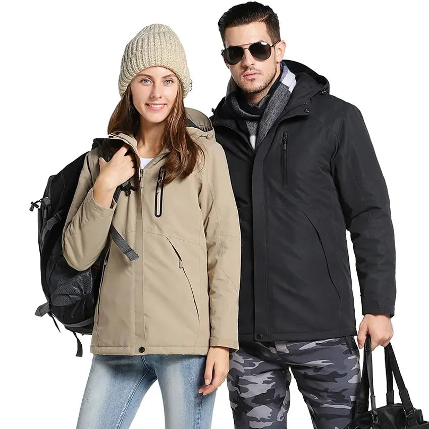 Men & women winter usb infrared heating cotton jacket outdoor camping Oversized Jacket Tailored Jacket Straight Jacket Men & women winter usb infrared heating cotton jacket outdoor camping Oversized Jacket Tailored Jacket Straight Jacket