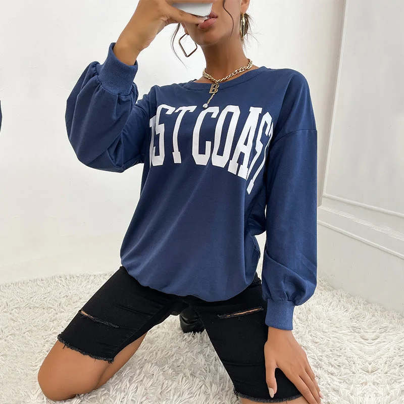 IKEARLAX New Hot Trade popular New Spring and Winter Women's Clothing 2025 Bottom Crew Neck Long Sleeve Alphabet Sweater Transparent Opaque Sheer IKEARLAX New Hot Trade popular New Spring and Winter Women's Clothing 2025 Bottom Crew Neck Long Sleeve Alphabet Sweater Transparent Opaque Sheer