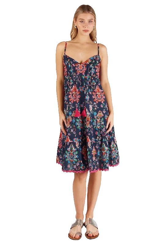 Lula Life Celine Dress Navy