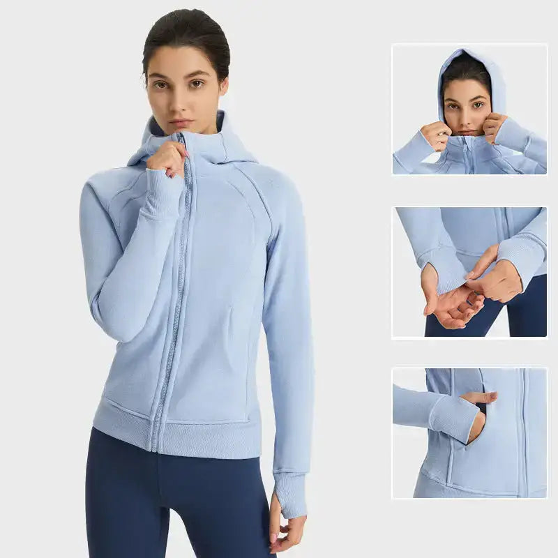 Women casual wear yoga training fitness jacket Chenille Fabric Brocade Fabric Lace Fabric Women casual wear yoga training fitness jacket Chenille Fabric Brocade Fabric Lace Fabric