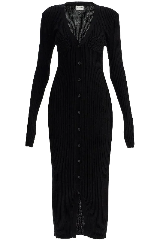 Magda Butrym Women's Crochet Cardigan Dress