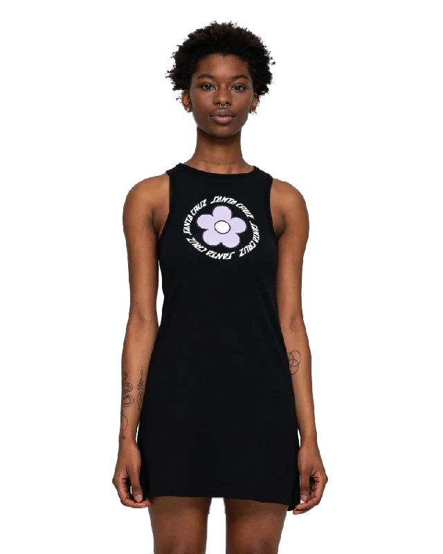 Daisy Ring Dress in Black