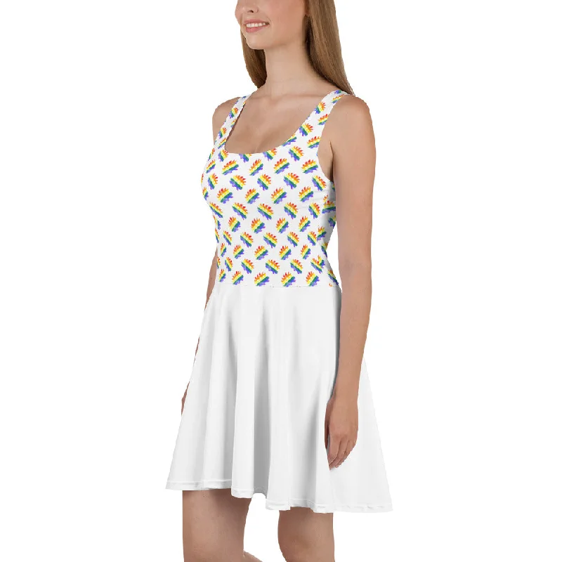 LGBTQ Pride Porcupine Skater Dress