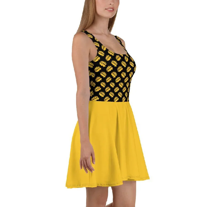 Ancap Porcupine Skater Dress
