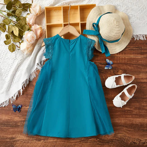 Girls Dress With Hat 402301 100cm