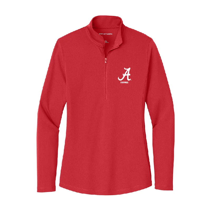 Alabama - NCAA Women's Rowing : Jenna Marie Brames - Women's Lightweight Quarter Zip Jacket V-Neck Jacket Boat Neck Jacket Square Neck Jacket Alabama - NCAA Women's Rowing : Jenna Marie Brames - Women's Lightweight Quarter Zip Jacket V-Neck Jacket Boat Neck Jacket Square Neck Jacket