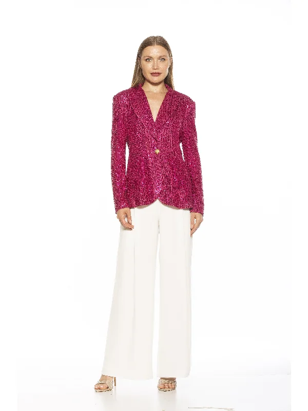 Kai Sequin Blazer Women's Classic Blazer