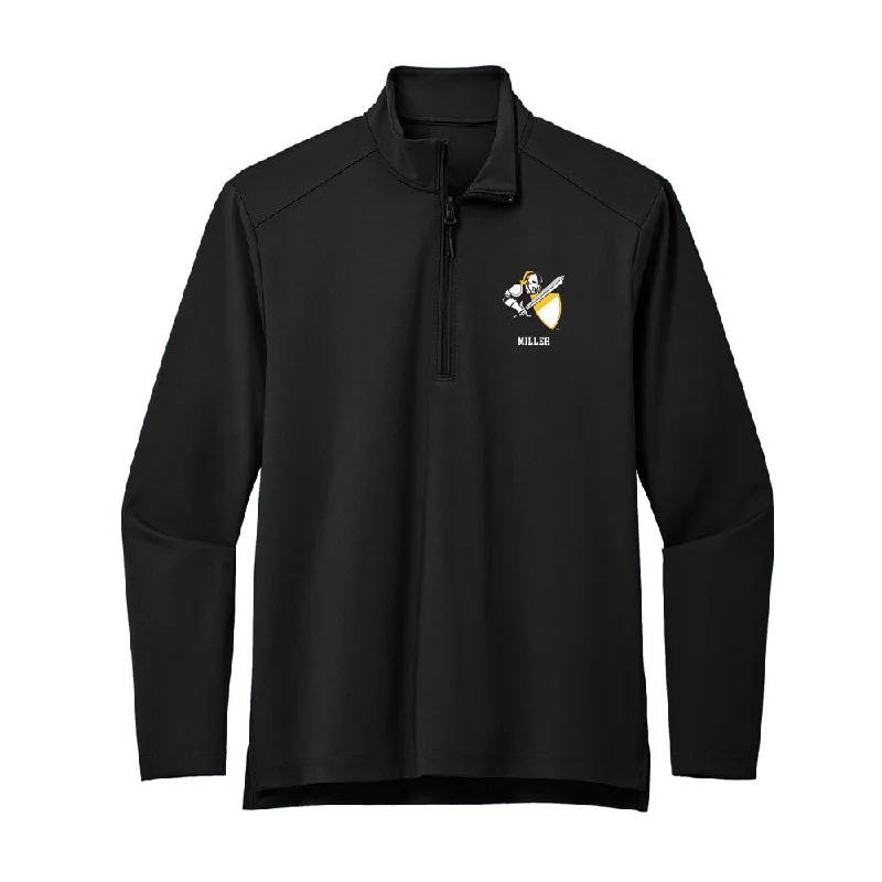 PLU - NCAA Women's Rowing : Sage Miller - Premium Quarter Zip Jacket Tiered Jacket Buttoned Jacket Zippered Jacket PLU - NCAA Women's Rowing : Sage Miller - Premium Quarter Zip Jacket Tiered Jacket Buttoned Jacket Zippered Jacket