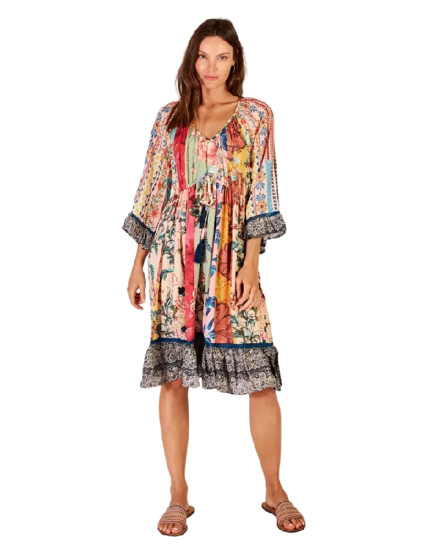 Capri Tie Dress Print