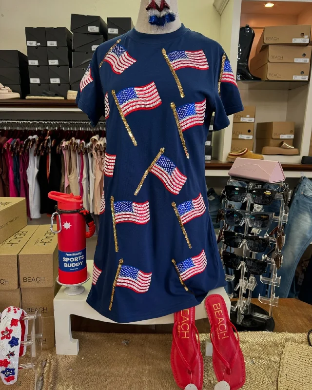 Flag Tee Dress