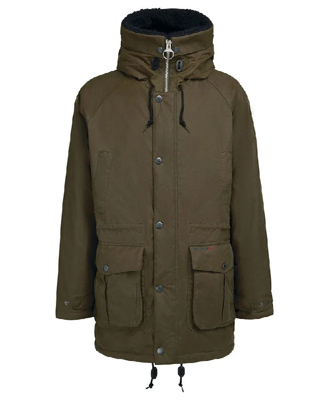 Corbridge Wax Parka - Beech Heavy-Duty Winter Parka
