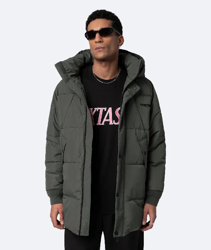 BERLIN PARKA - GREY Warm Winter Parka Coat