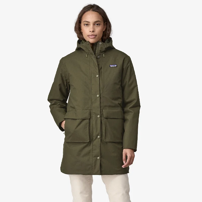 Patagonia Women's Pine Bank 3-in-1 Parka Classic Buttoned Parka Jacket