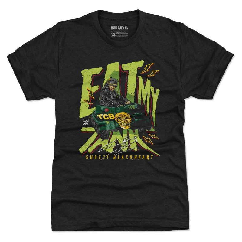 Shotzi Blackheart Eat My Tank WHT floral tank top